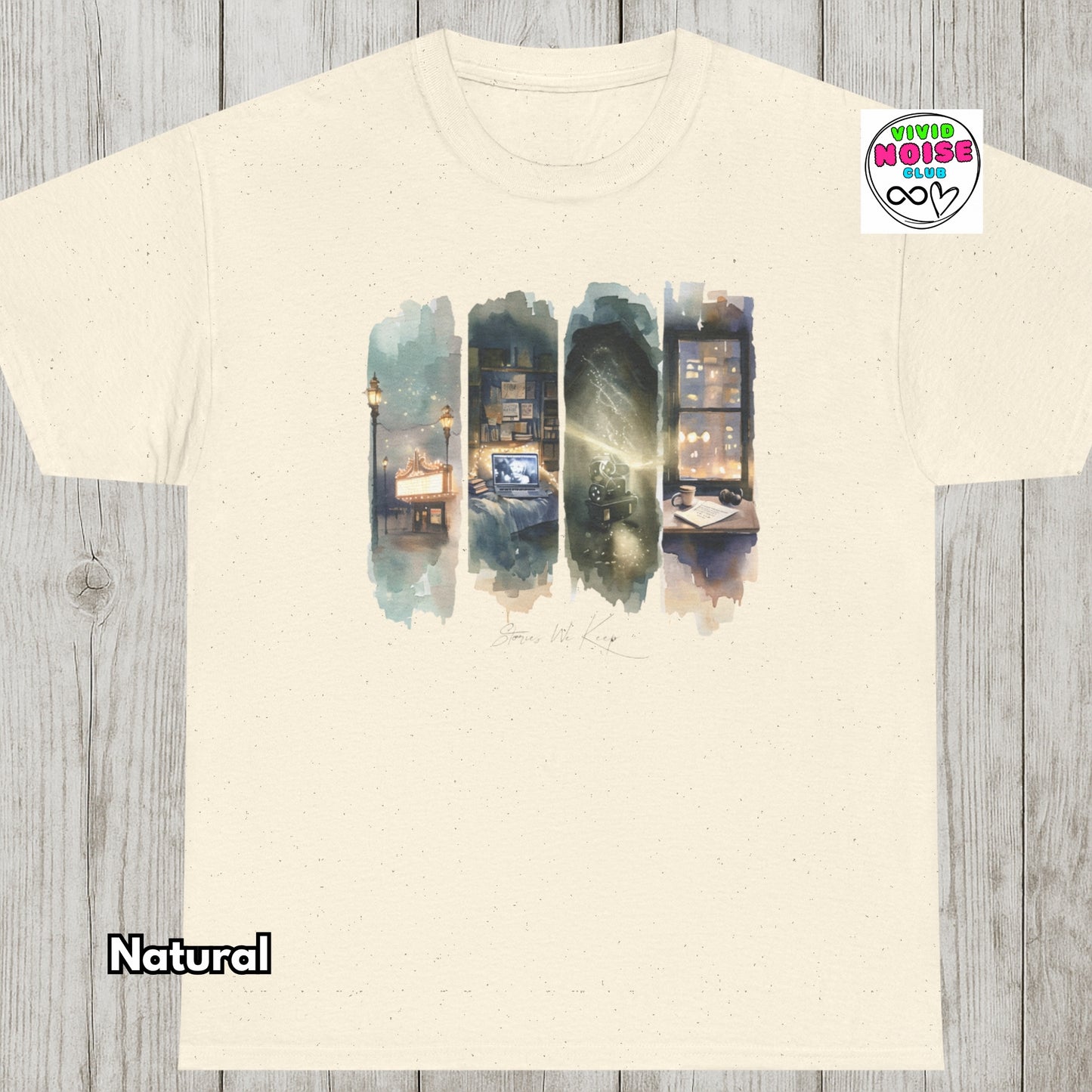 Film Lover T-Shirt - Stories We Keep - Classic Cotton Tee