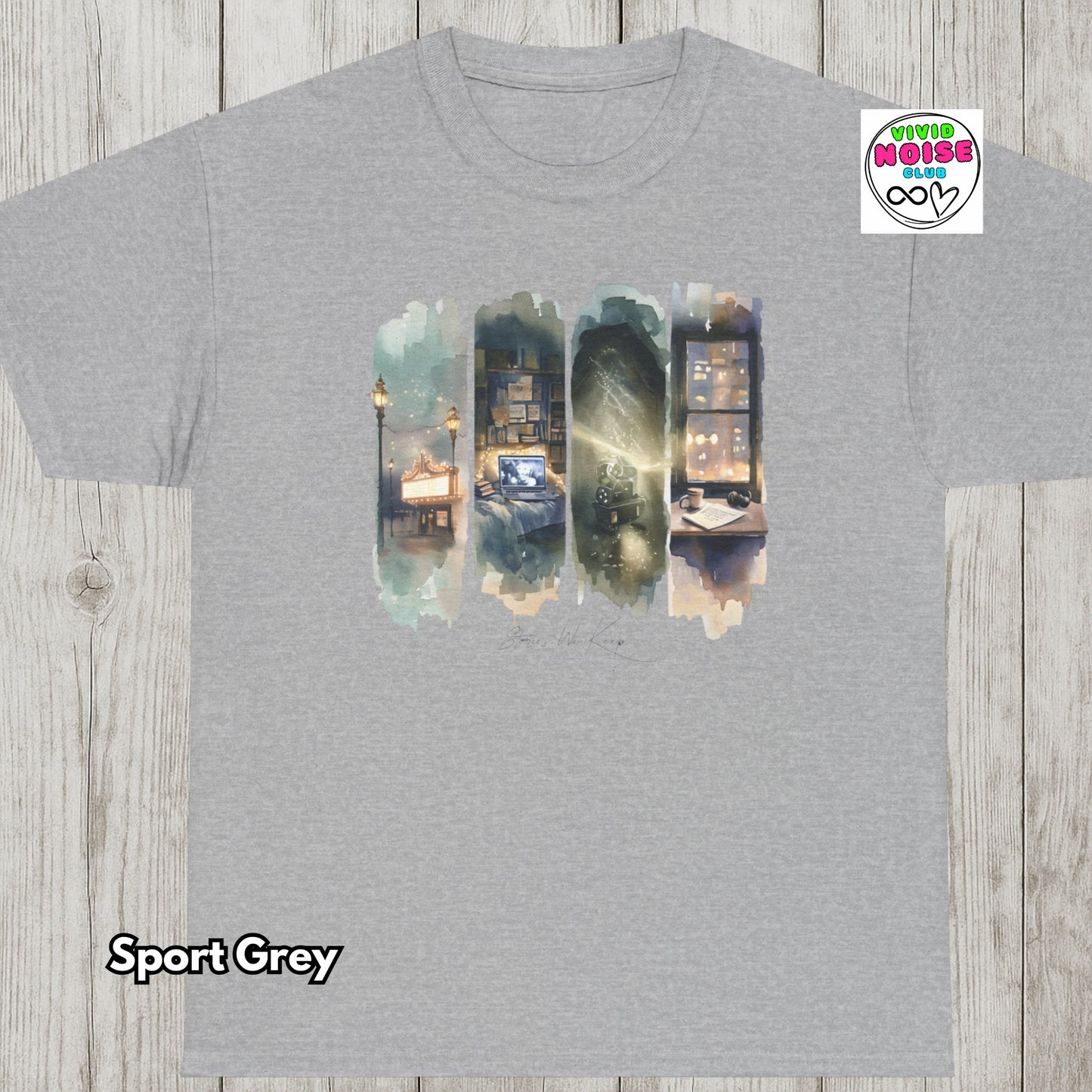 Film Lover T-Shirt - Stories We Keep - Classic Cotton Tee