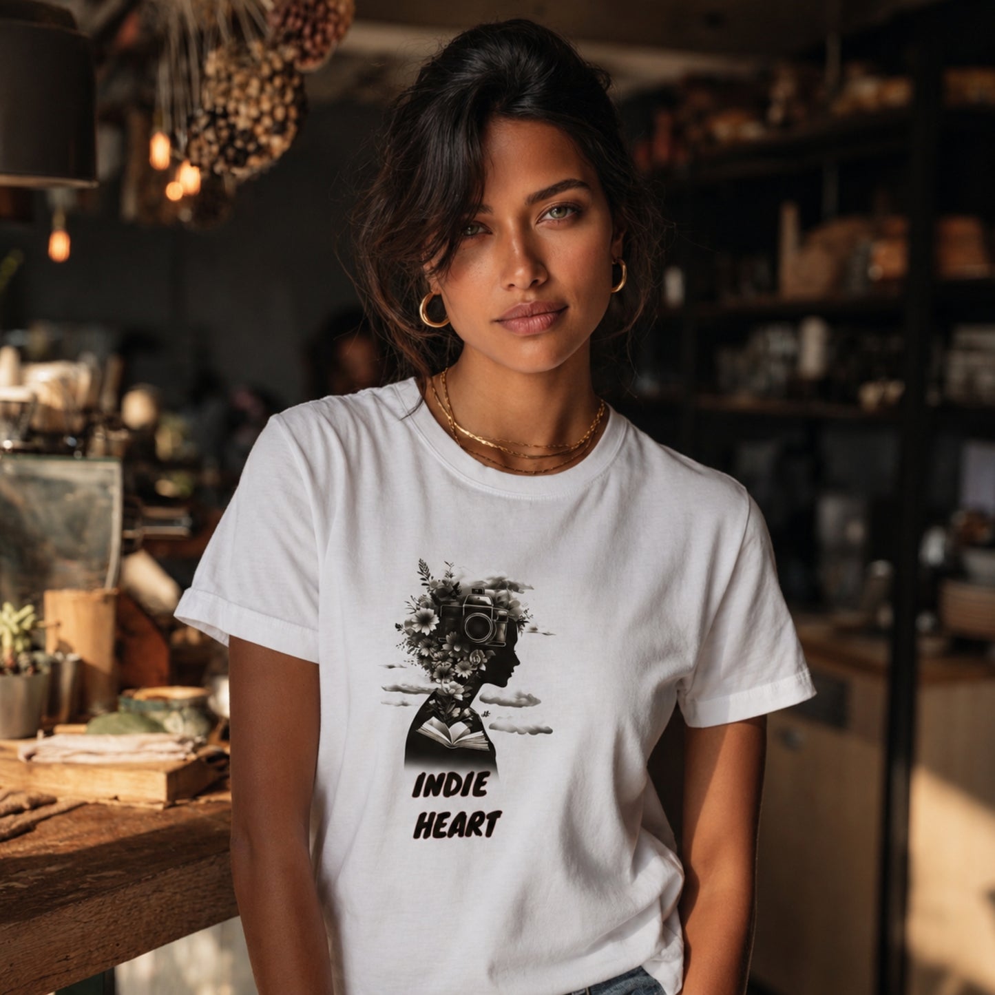 Indie Film T-Shirt - Indie Heart - Classic Cotton Tee