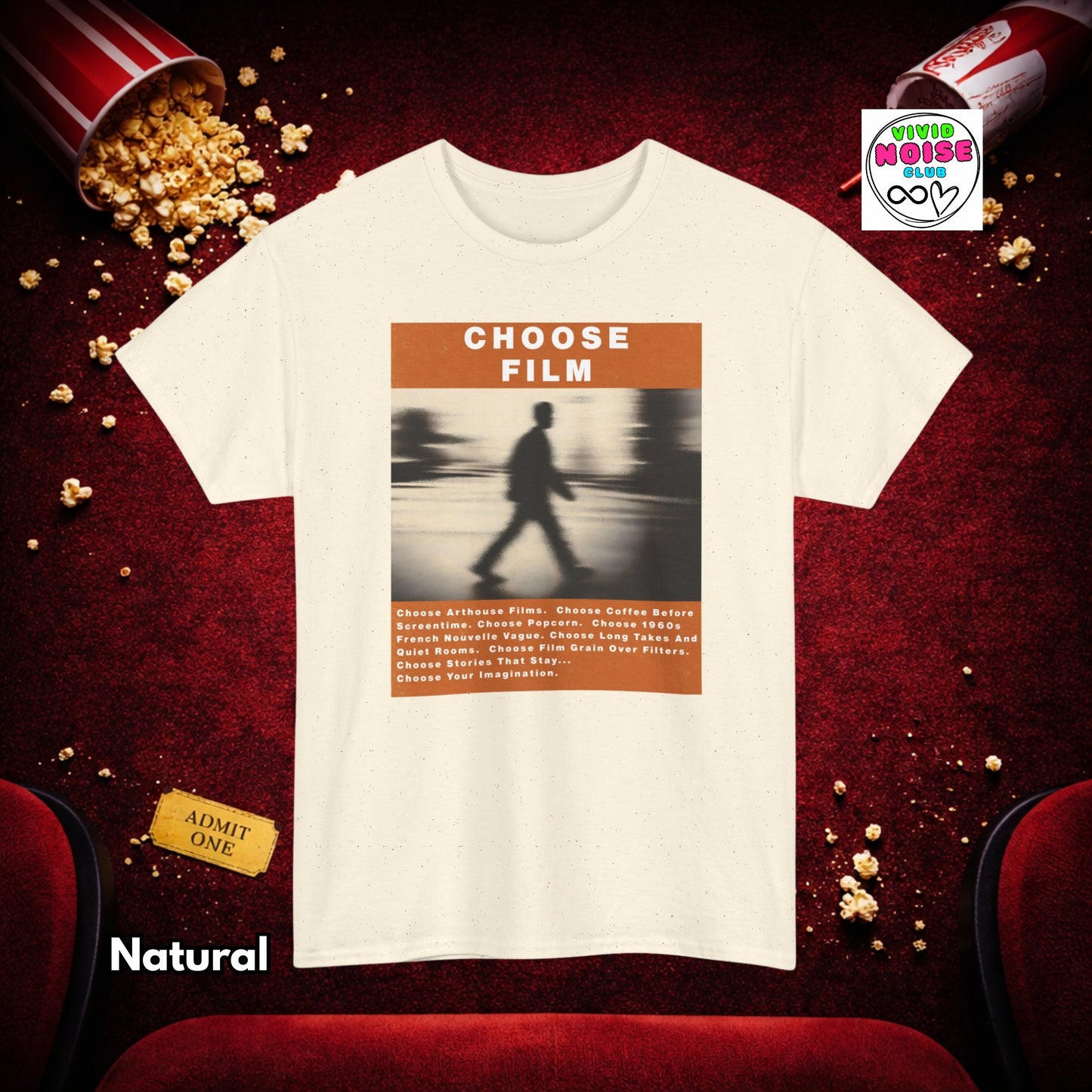Film Lover T-Shirt - Choose Film - Classic Cotton Tee
