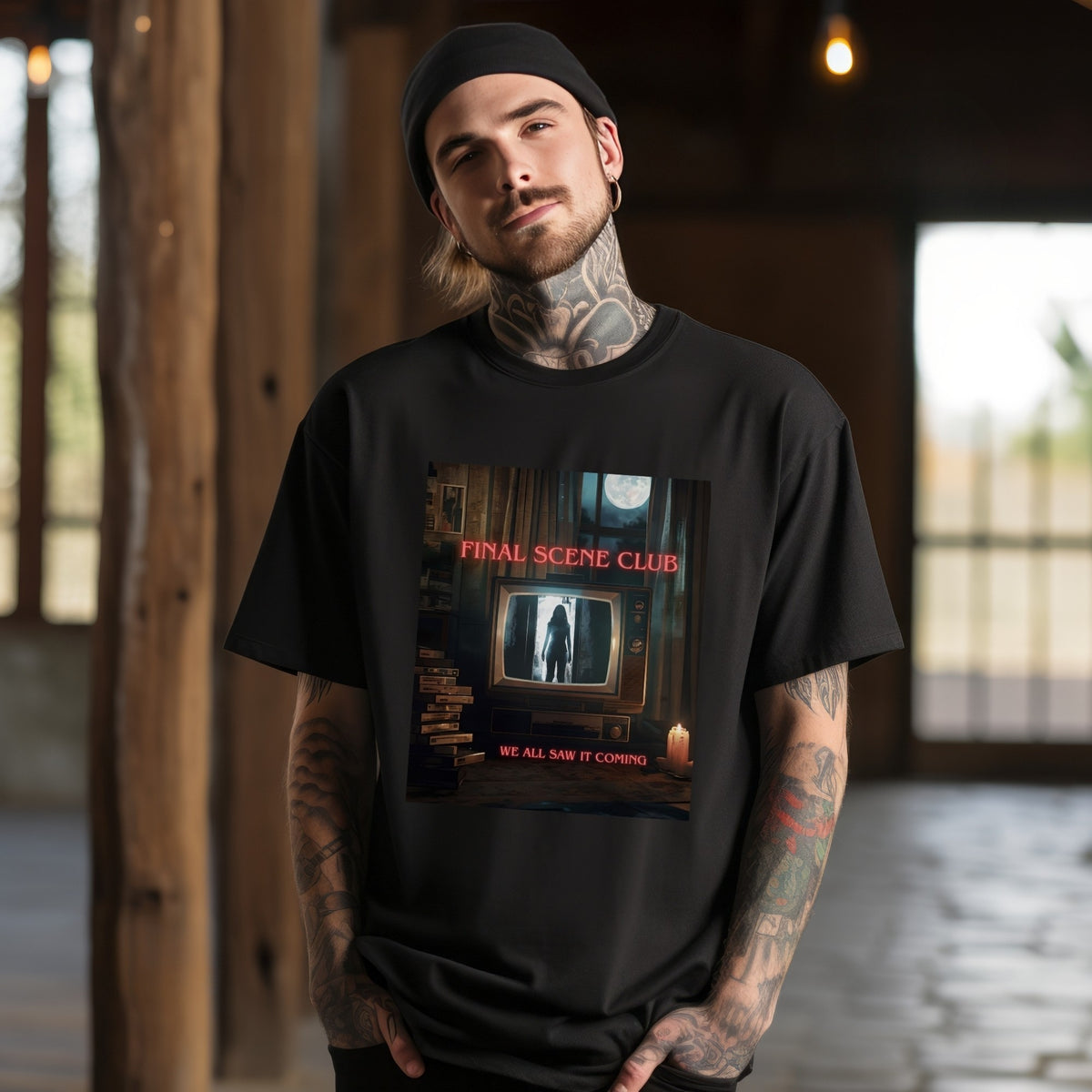 Final Scene Club T-Shirt - Horror Movie Fan Gift - Halloween Shirt