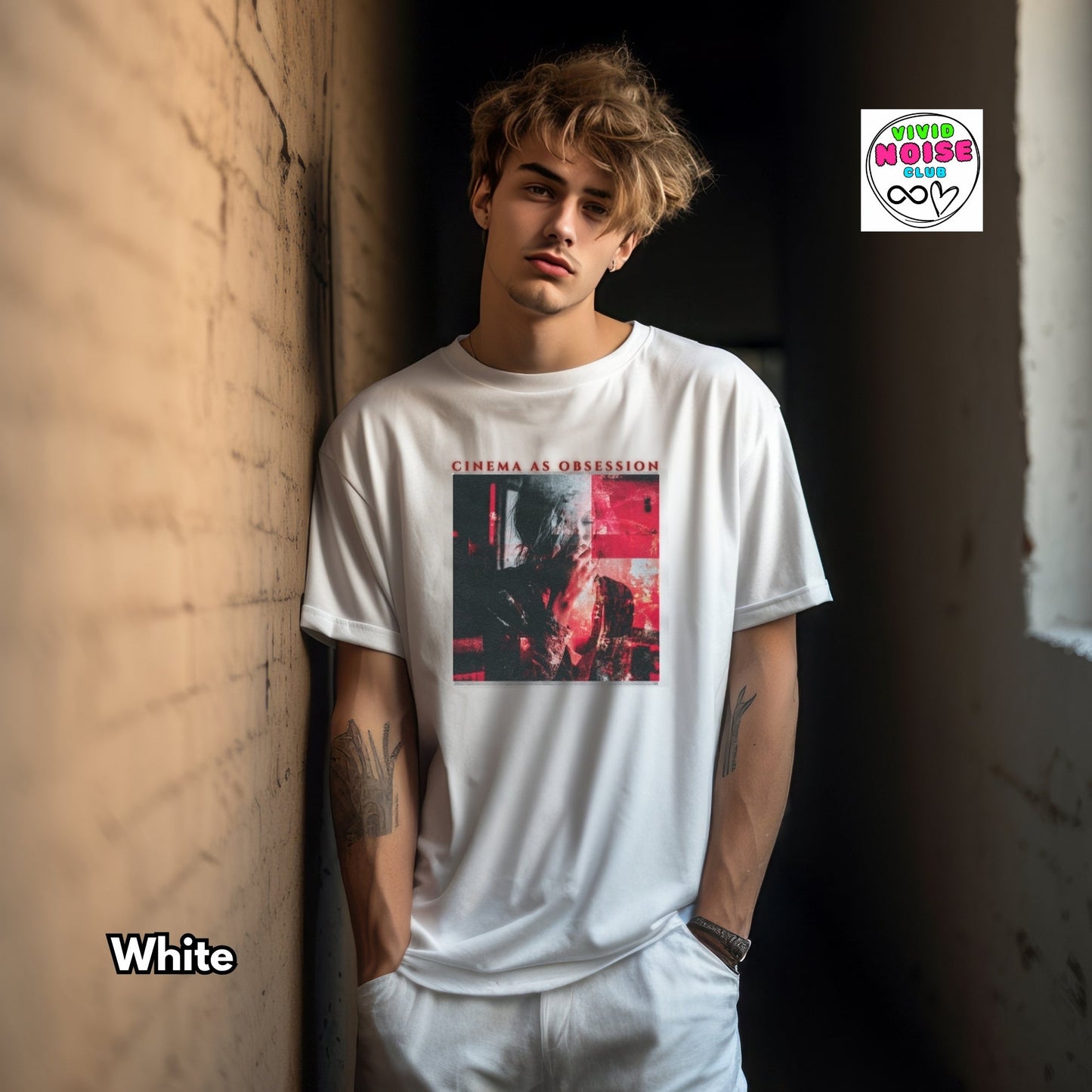 Cinema As Obsession - Cinema Fan Gift T-Shirt - Vivid Noise Club