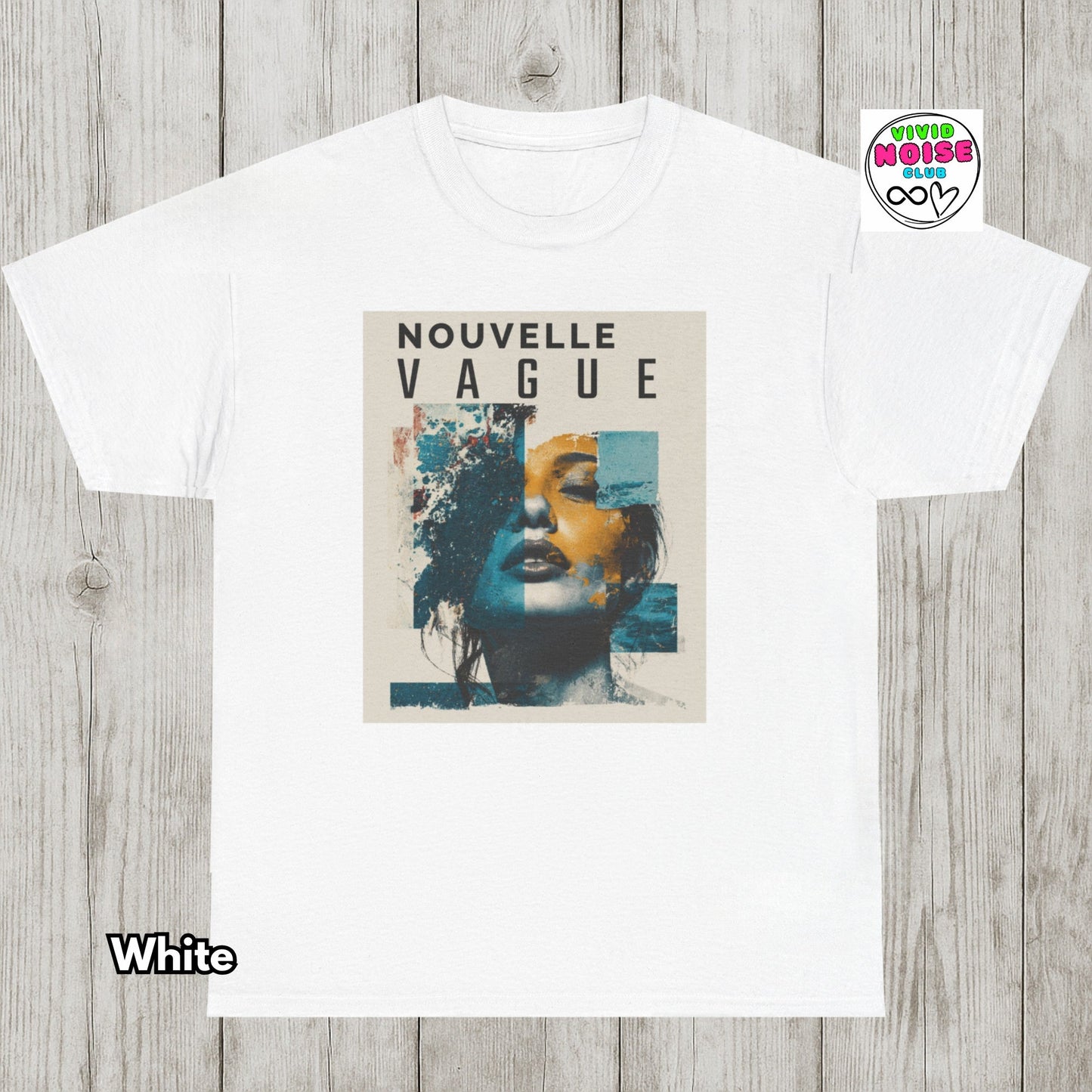 French Cinema T-Shirt - Nouvelle Vague - Movie Fan Gift - Vivid Noise Club