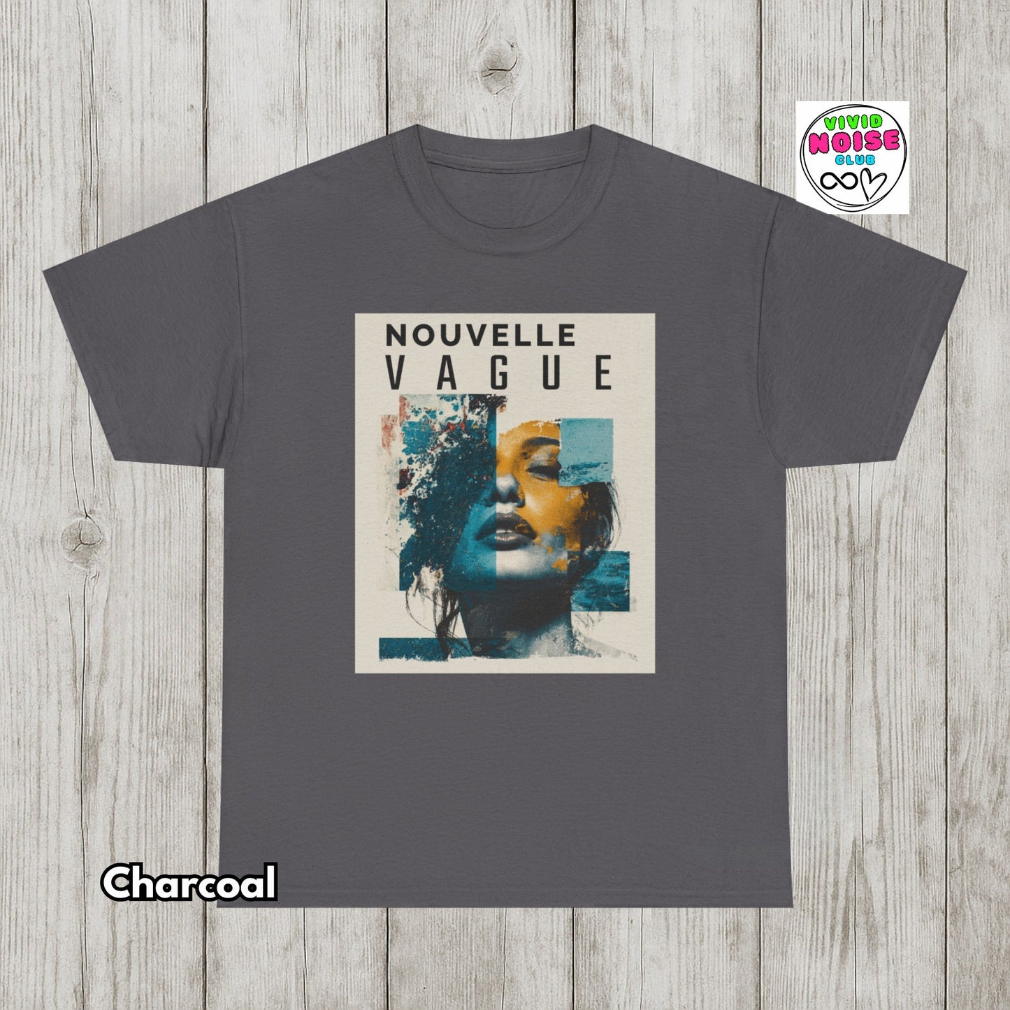 French Cinema T-Shirt - Nouvelle Vague - Movie Fan Gift - Vivid Noise Club