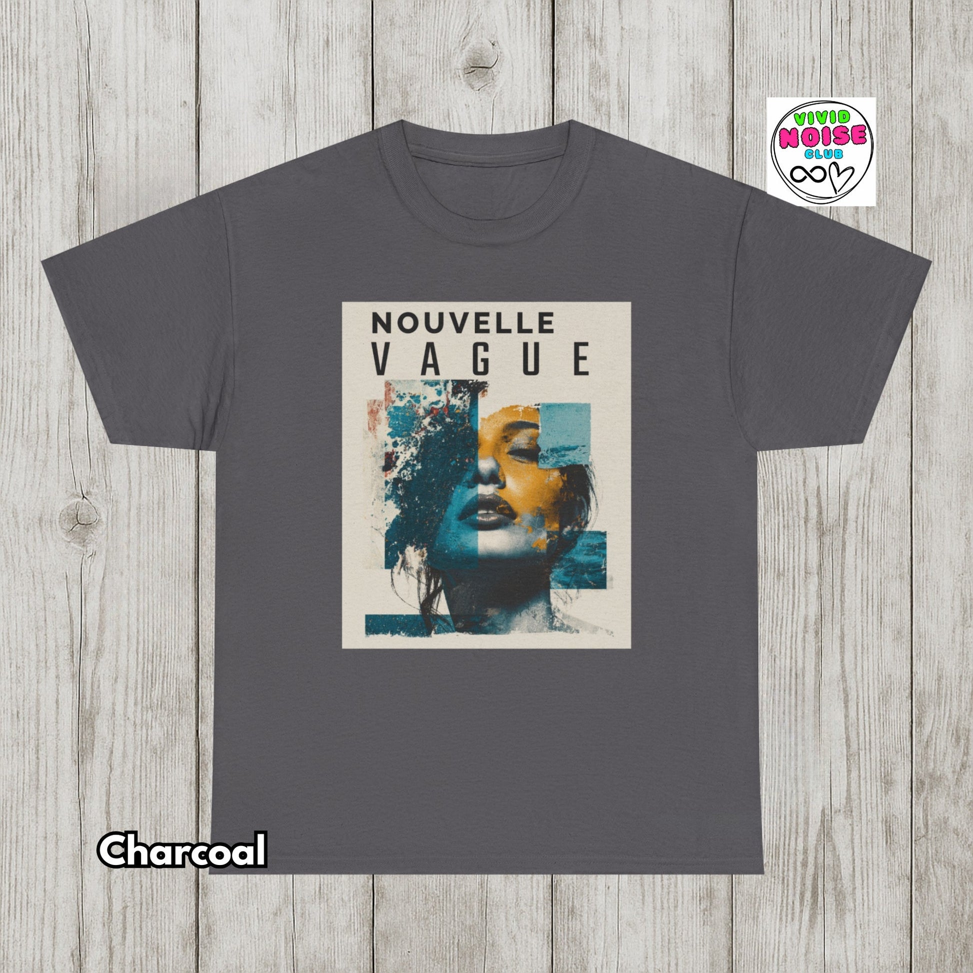 French Cinema T-Shirt - Nouvelle Vague - Movie Fan Gift - Vivid Noise Club