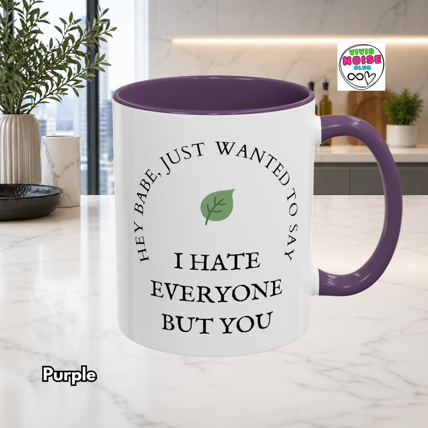 Funny Partner Mug - Sarcastic Valentine Gift (Ships to USA) - Vivid Noise Club