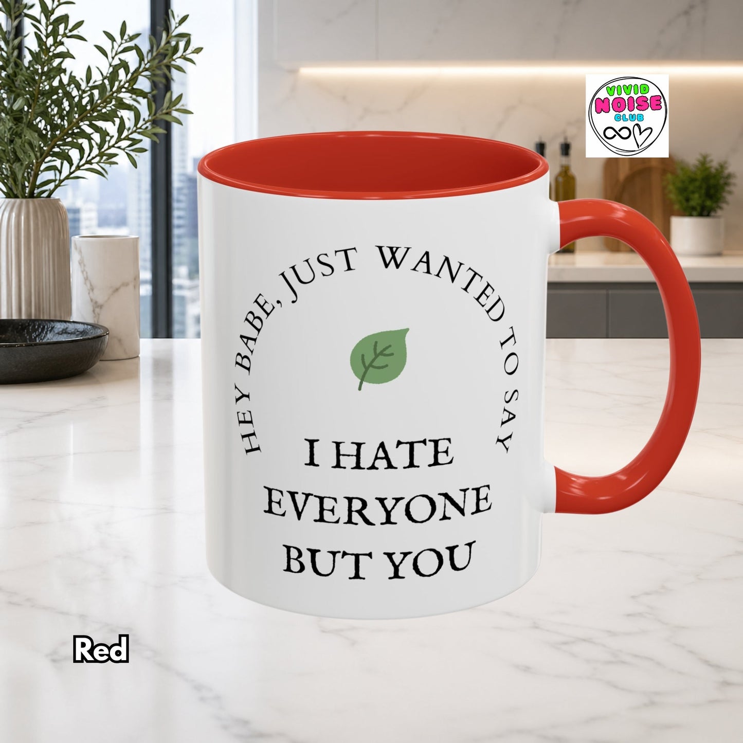 Funny Partner Mug - Sarcastic Valentine Gift (Ships to USA) - Vivid Noise Club