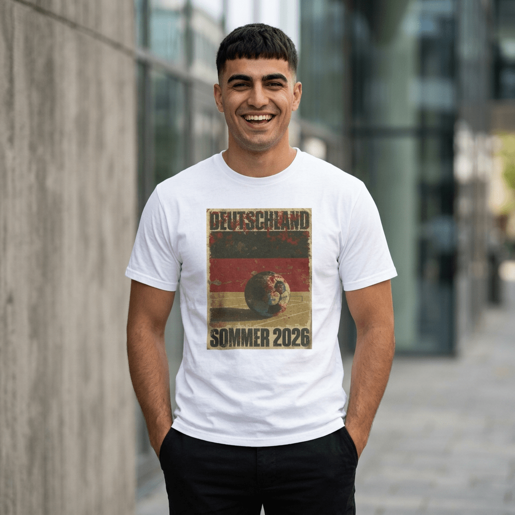 Germany Soccer T-Shirt - Summer 2026 Football Fan Gift - Vivid Noise Club