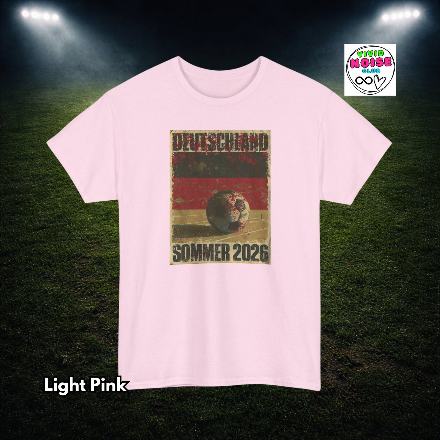 Germany Soccer T-Shirt - Summer 2026 Football Fan Gift - Vivid Noise Club