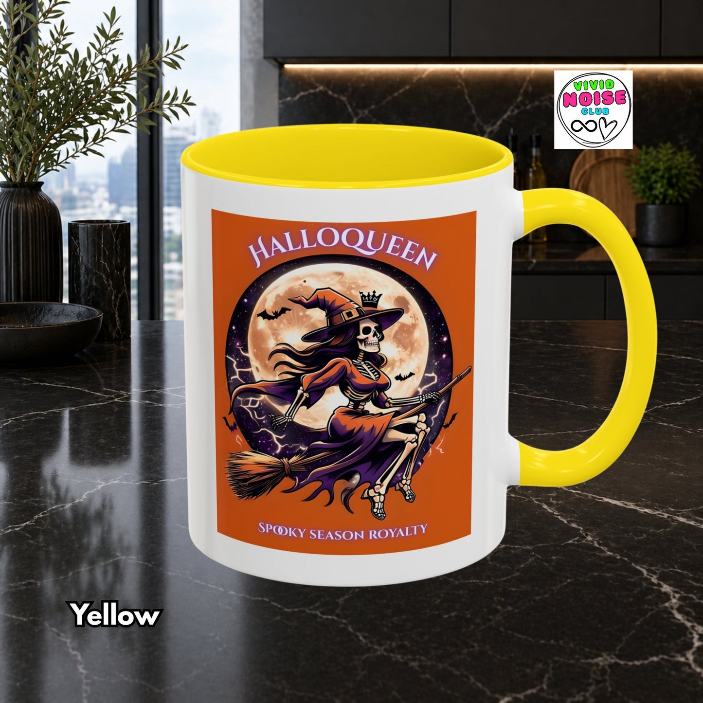 Halloween Witch Mug - Spooky Season Gift (Ships to EU/UK) - Vivid Noise Club