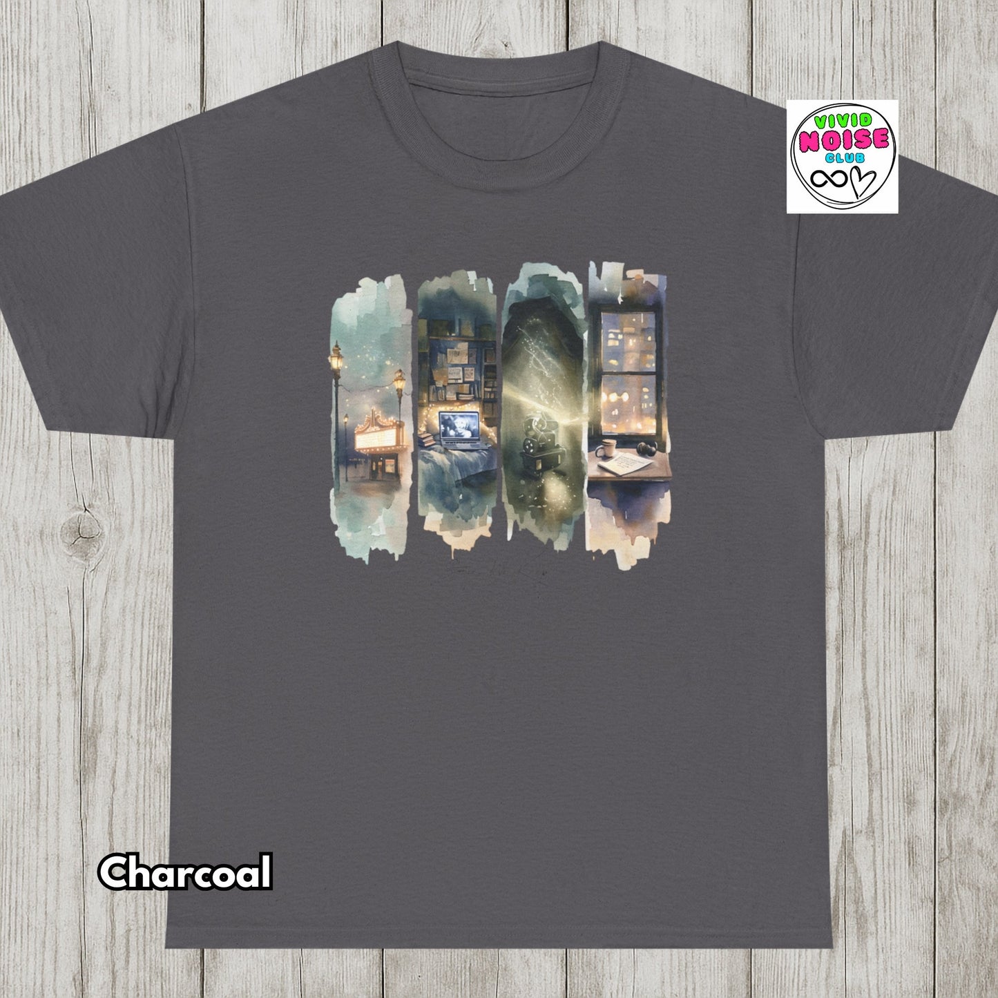 Stories We Keep - Film Lover T-Shirt - Vivid Noise Club