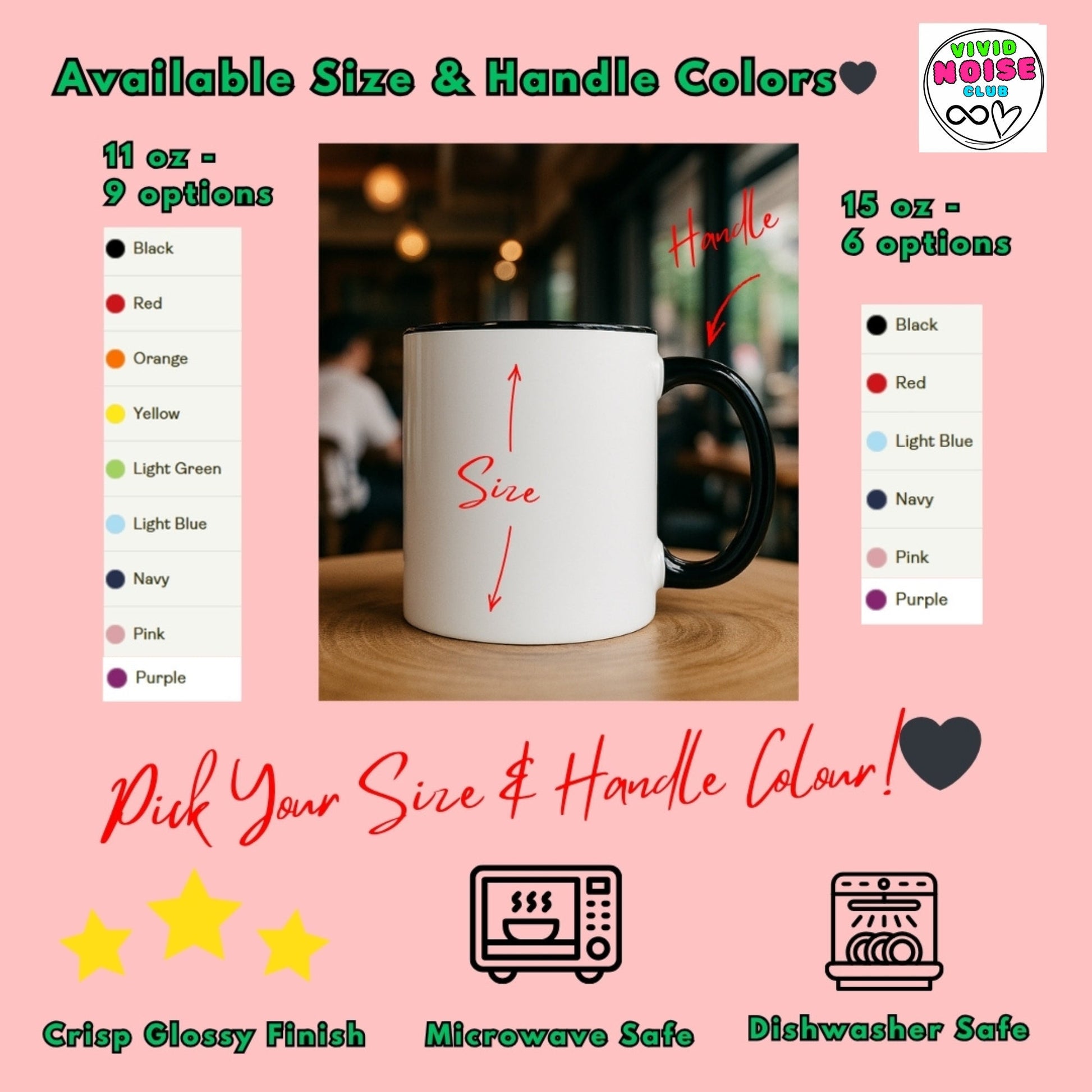 Valentine’s Day Mug - Romantic Gift (Ships To USA) - Vivid Noise Club